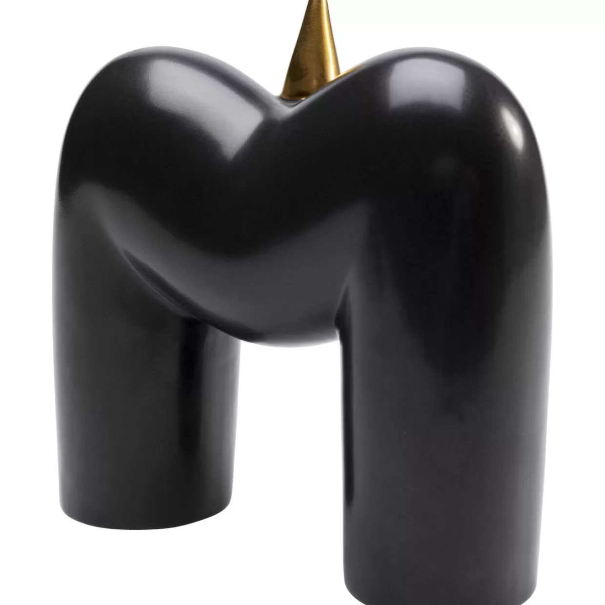 KARE Design | Oggetto Decorativo Originale per la Casa - Denti Divertenti in Nero, 15 cm
