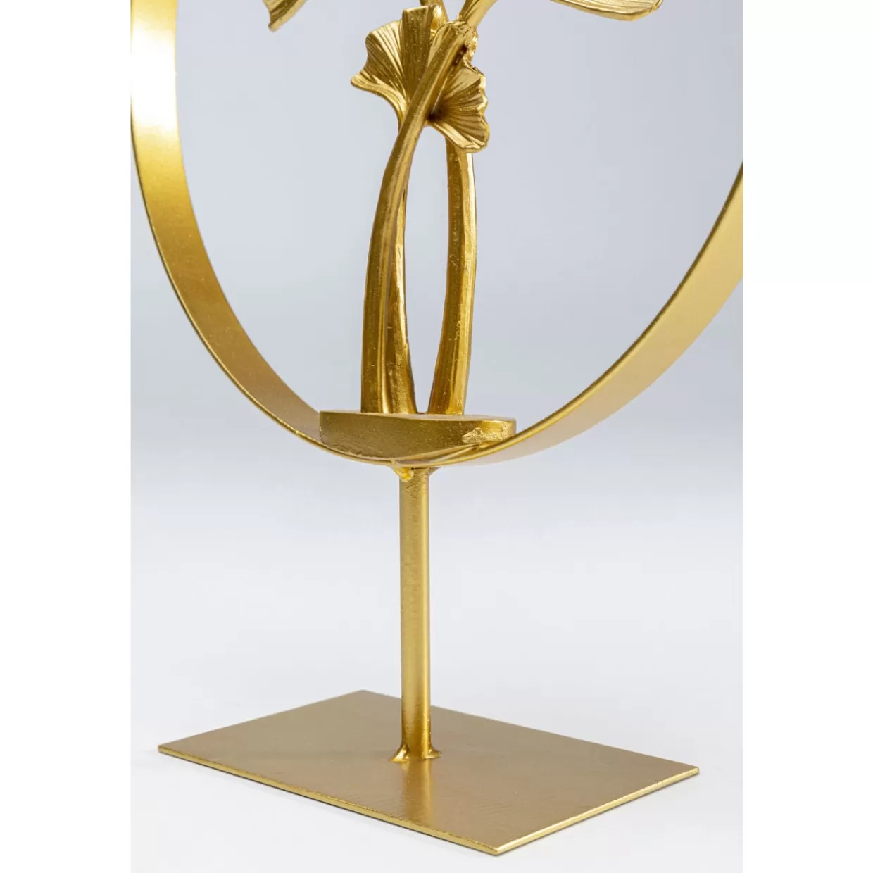 Scultura in Legno Ginkgo - Cerchio Artistico 34 cm Diametro | Articoli Decorativi e Regali Originali by KARE Design