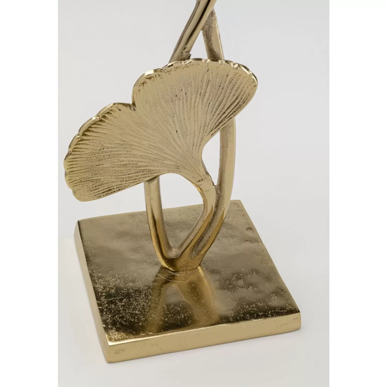 KARE Design - Scultura Moderna Foglie di Ginkgo 70cm per Arredamento Botanico | Idee Regalo Originali per Appassionati di Decorazioni Naturali