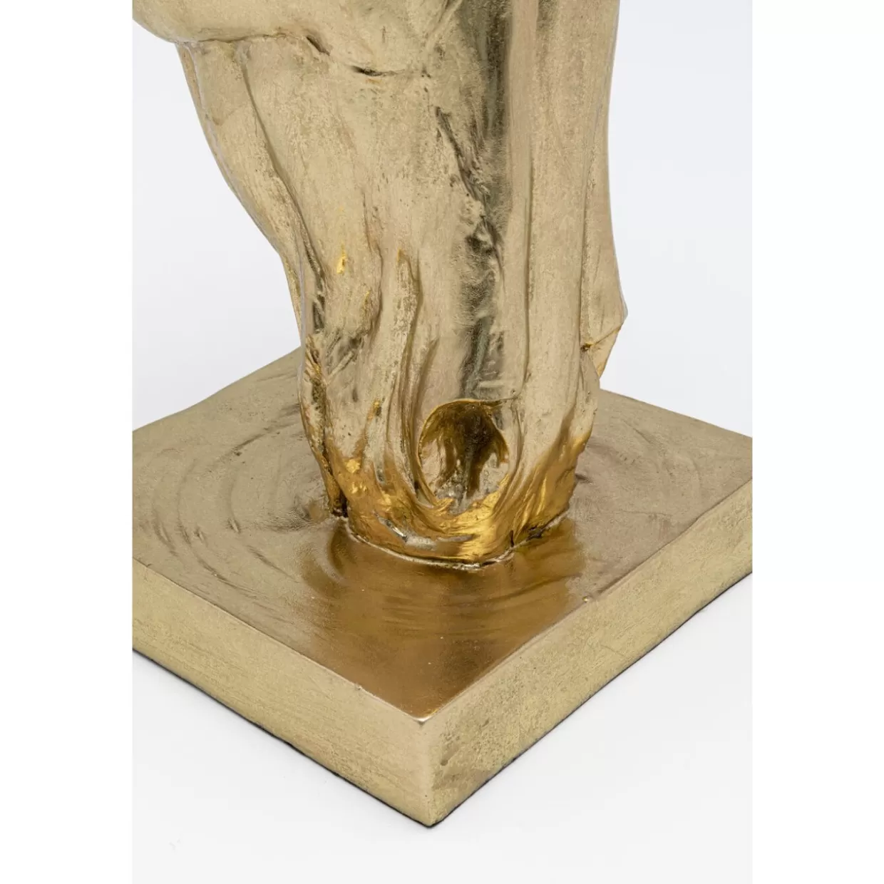 Cavallo Dorato per Arredamento - Scultura Decorativa in Resina 57 cm, Dettaglio Unico per Interni & Idea Regalo Ricercato | KARE Design Collezione Esclusiva