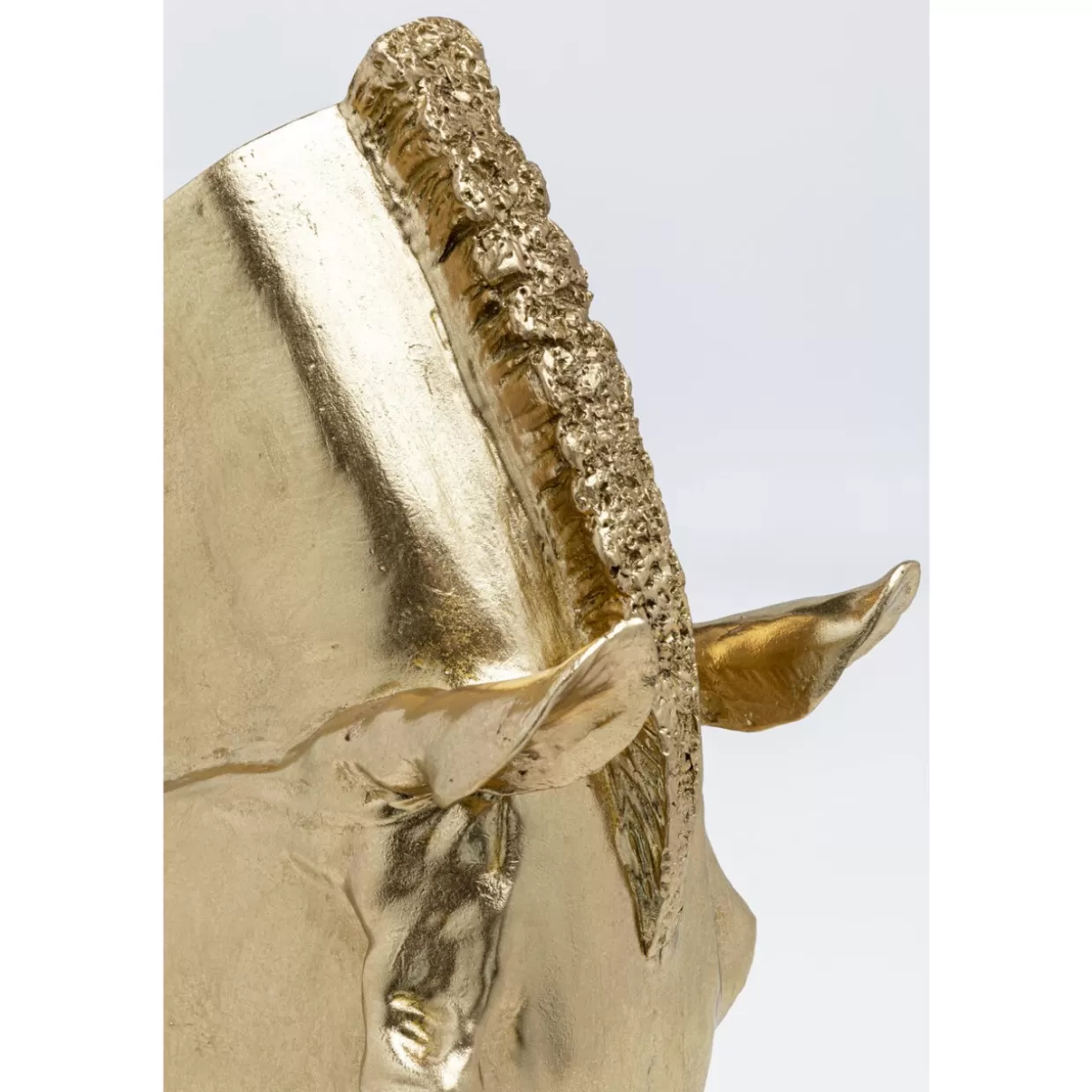 Cavallo Dorato per Arredamento - Scultura Decorativa in Resina 57 cm, Dettaglio Unico per Interni & Idea Regalo Ricercato | KARE Design Collezione Esclusiva
