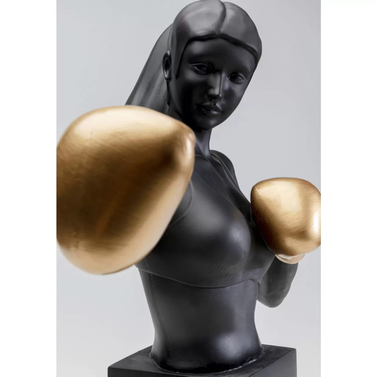 KARE Design - Scultura Decorativa Lady Balboa 68 cm, Idee Regalo per Arredamento Moderno
