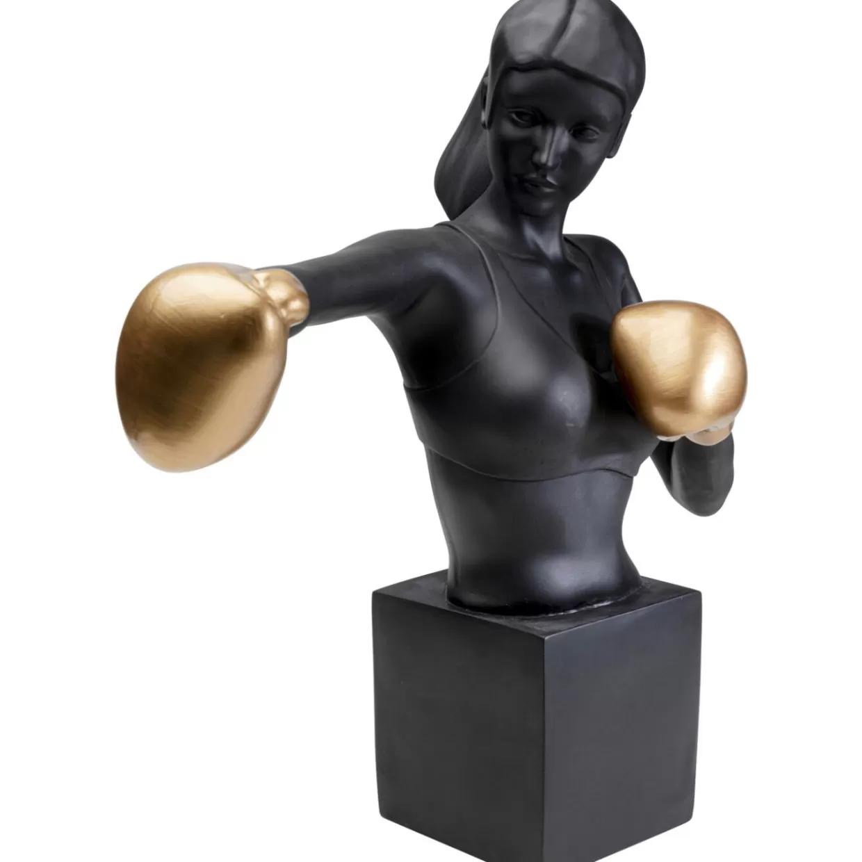 KARE Design - Scultura Decorativa Lady Balboa 68 cm, Idee Regalo per Arredamento Moderno