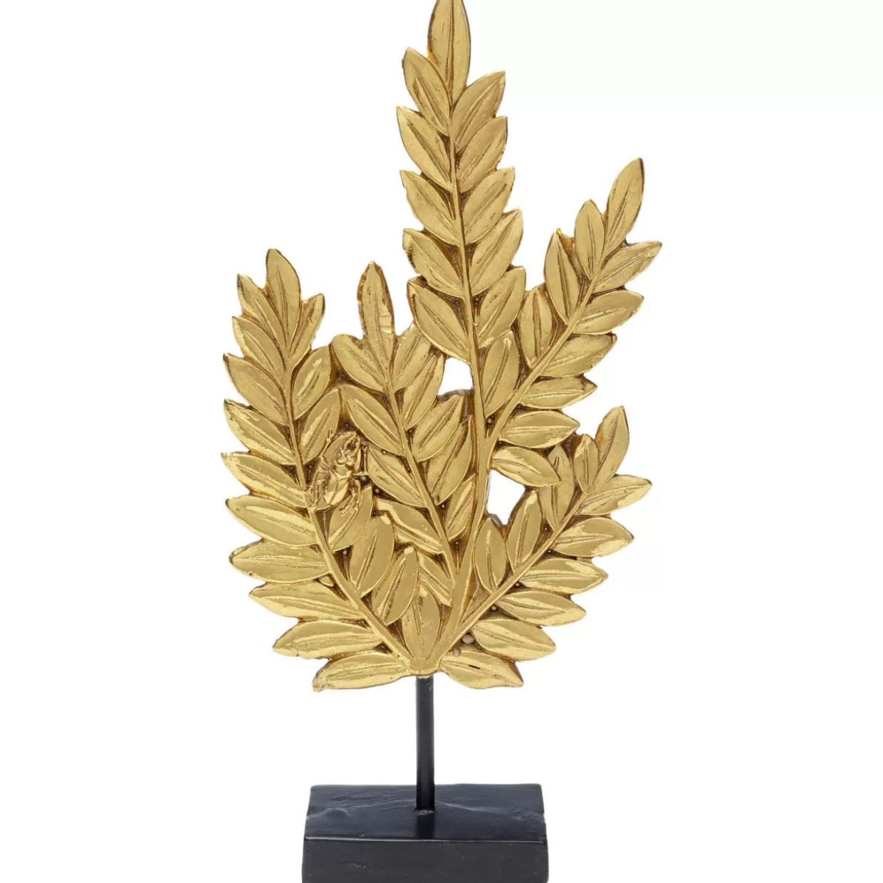 Decorazione Foglie Dorate Elegante | Oggetto Decorativo 14 cm in Oro - Idee Regalo per la Casa by KARE Design