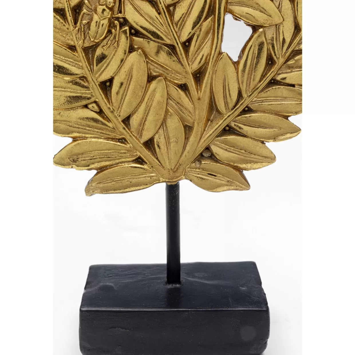 Decorazione Foglie Dorate Elegante | Oggetto Decorativo 14 cm in Oro - Idee Regalo per la Casa by KARE Design