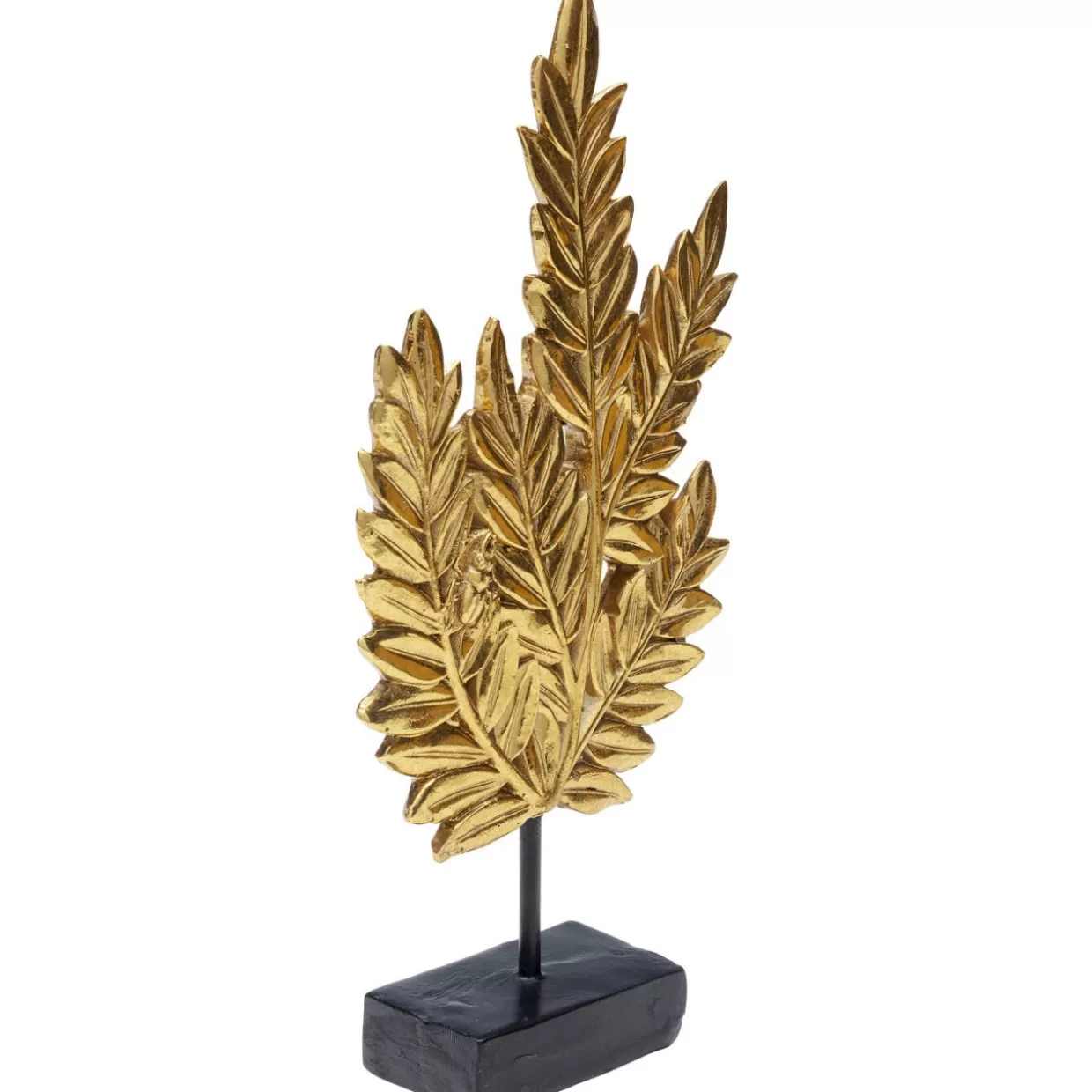 Decorazione Foglie Dorate Elegante | Oggetto Decorativo 14 cm in Oro - Idee Regalo per la Casa by KARE Design