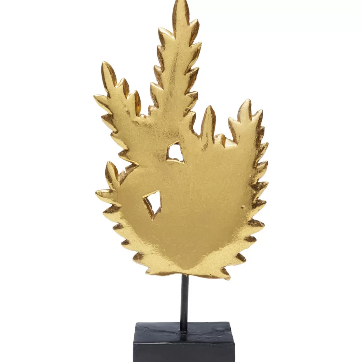 Decorazione Foglie Dorate Elegante | Oggetto Decorativo 14 cm in Oro - Idee Regalo per la Casa by KARE Design