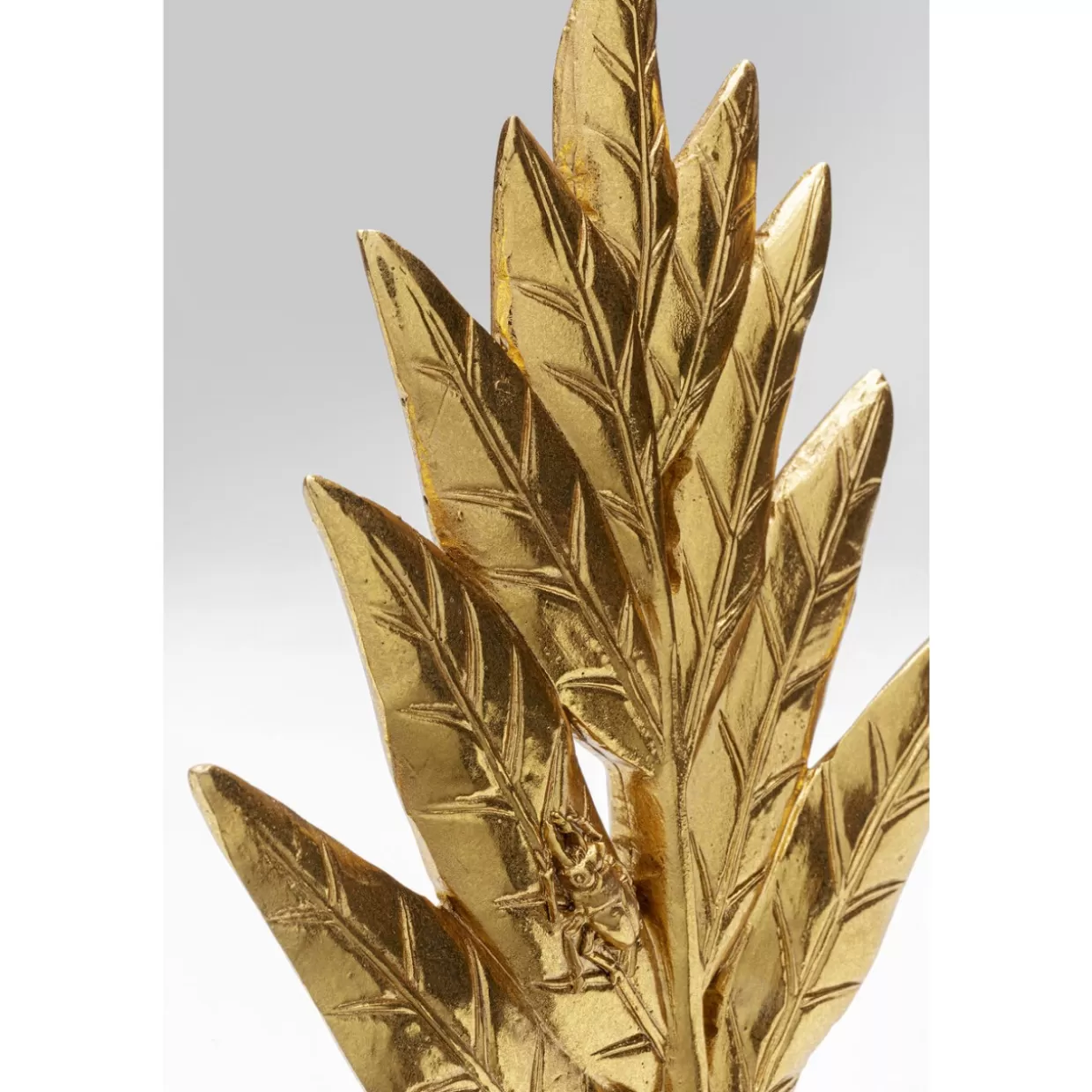 Decorazione Foglie Dorate 15cm per Interni - Oggetto Regalo Stile KARE Design
