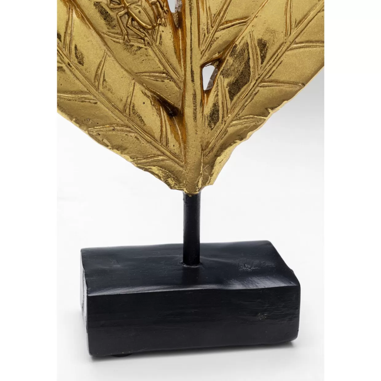 Decorazione Foglie Dorate 15cm per Interni - Oggetto Regalo Stile KARE Design