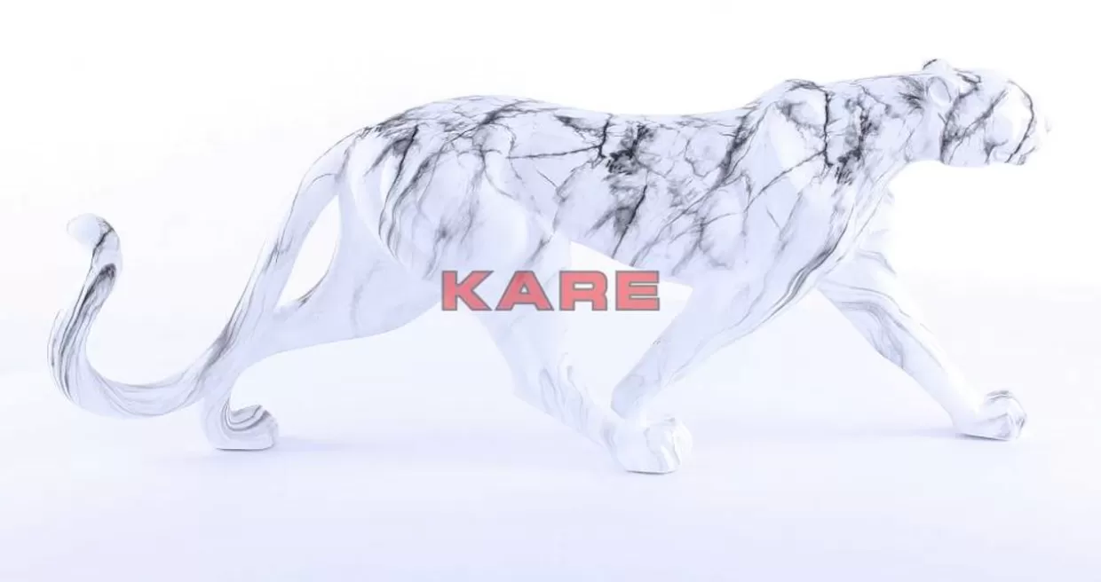 Elemento Decorativo Stilizzato Leopardato in Marmo - KARE Design Articoli per la Casa 129 cm
