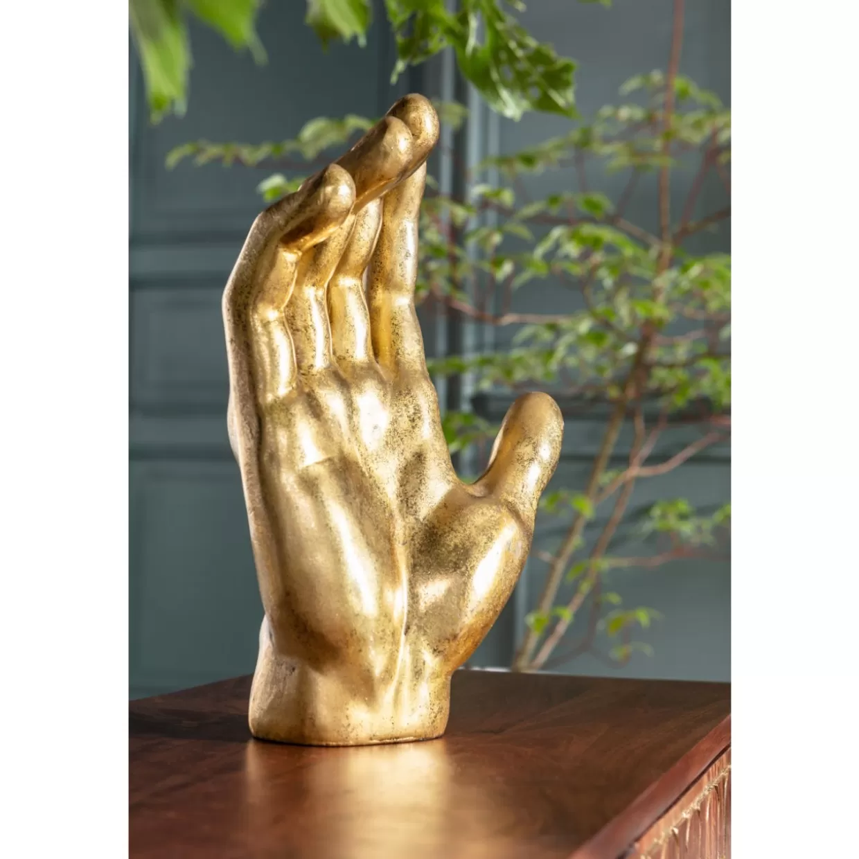 Decorazione Mano Dorata KARE Design - Oggetto Artistico per Regali e Arredamento di Lusso