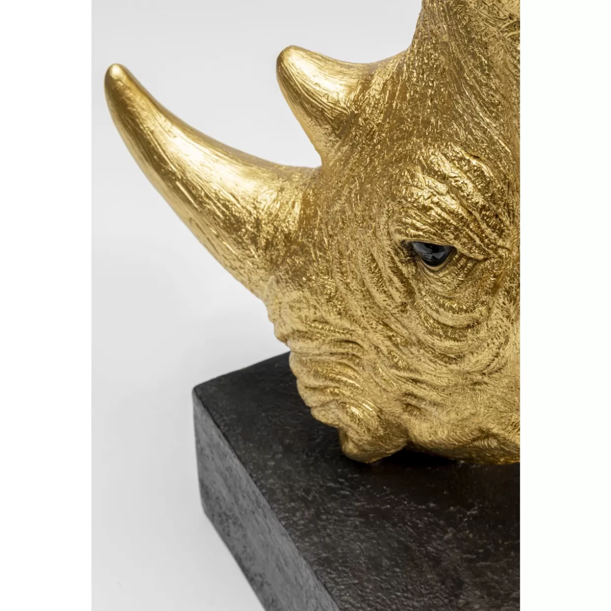 KARE Design - Scultura Dorata Rinoceronte per Decorazioni d'Interni & Regali Esclusivi 

(：，，