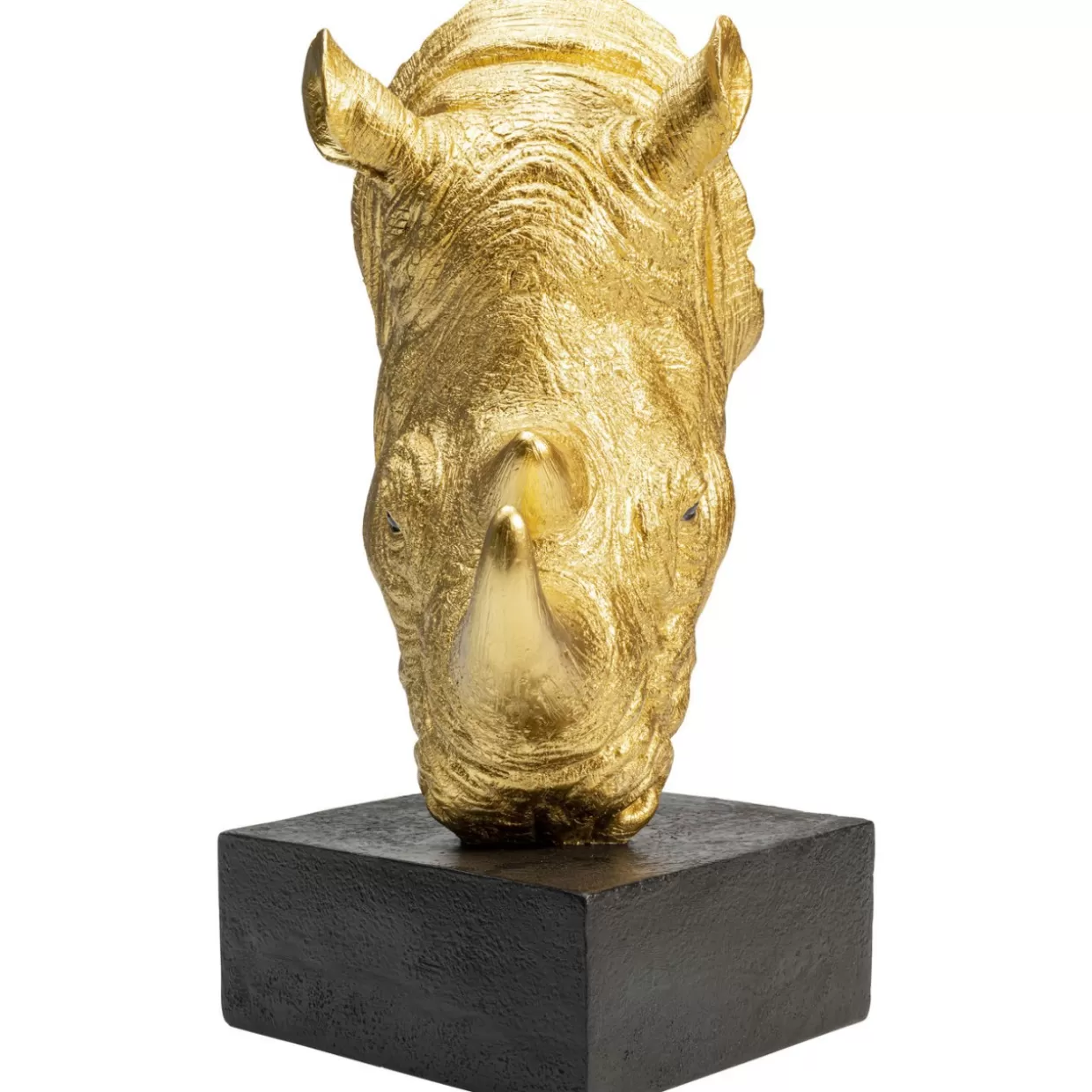 KARE Design - Scultura Dorata Rinoceronte per Decorazioni d'Interni & Regali Esclusivi 

(：，，