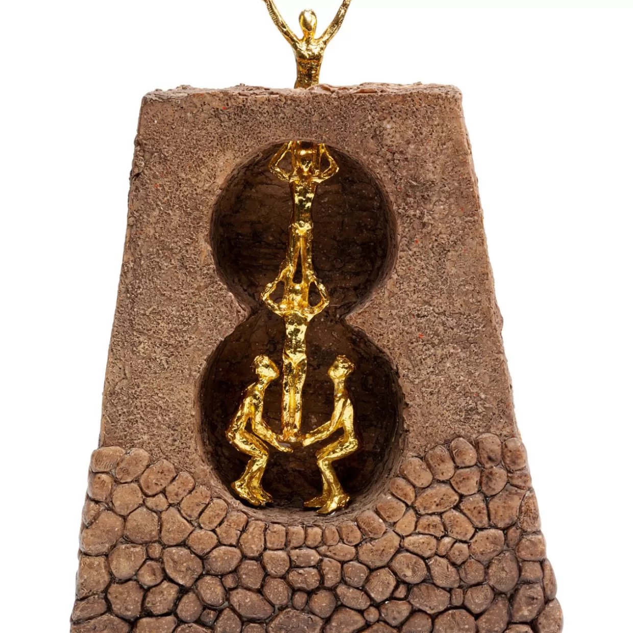 Scultura Moderna Rock Acrobatic per Decorazioni - KARE Design 19cm | Oggetto Creativo per Interni e Idee Regalo Originali