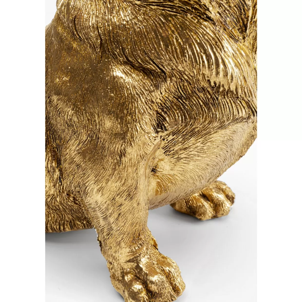 KARE Design - Originale Corgi Reale Seduto in Resina, Decorazione Elegante e Articolo Regalo per Appassionati di Cani