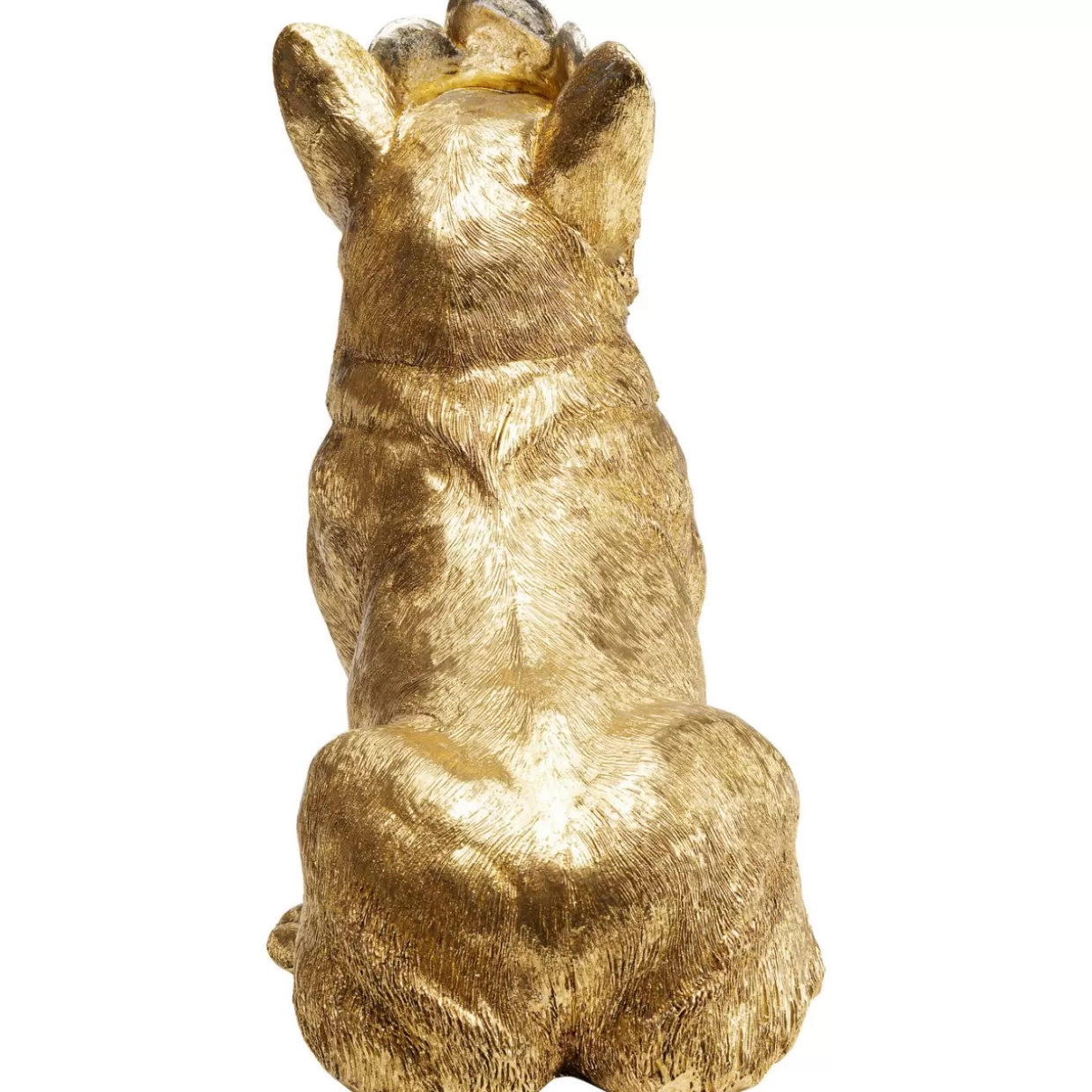 KARE Design - Originale Corgi Reale Seduto in Resina, Decorazione Elegante e Articolo Regalo per Appassionati di Cani