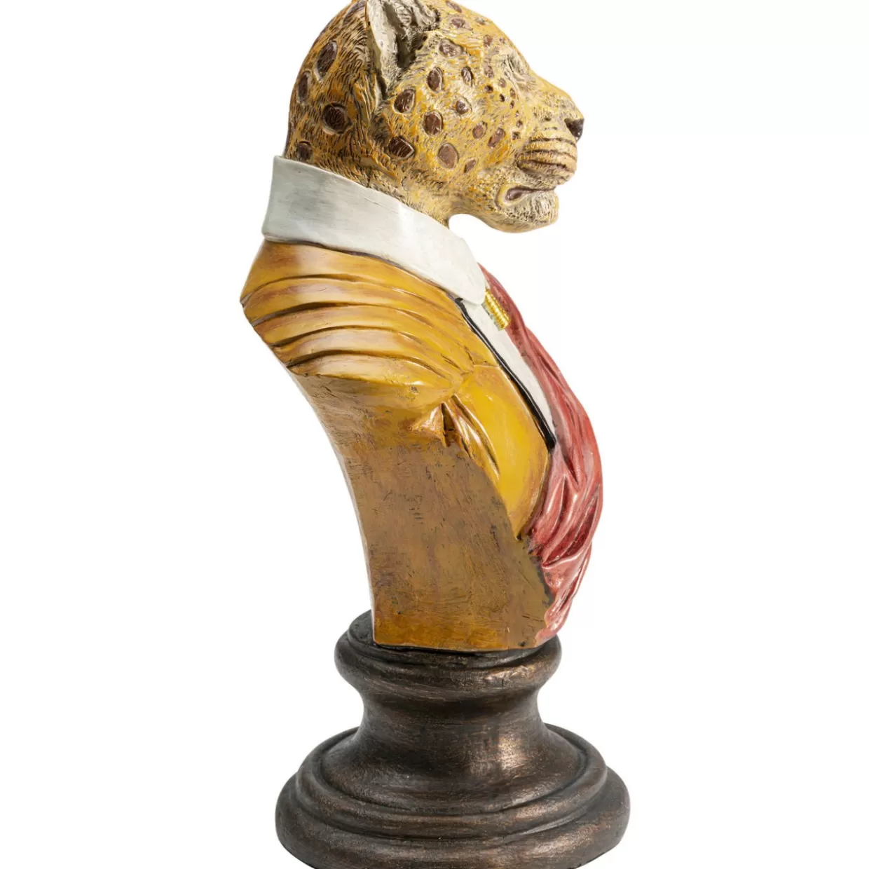 KARE Design - Leopardo Elegante: Scultura Decorativa per Soggiorno Stiloso