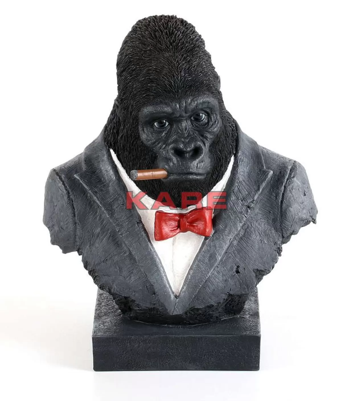 KARE Design - Decorazioni Casa e Articoli Regalo | Gorilla in Smoking - Oggetto Decorativo Moderno per Interni