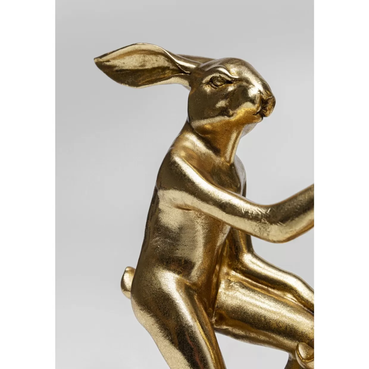 KARE Design - Decorazioni e Articoli Regalo | Conigli in Tandem - Oggetto Decorativo Originale per la Casa
