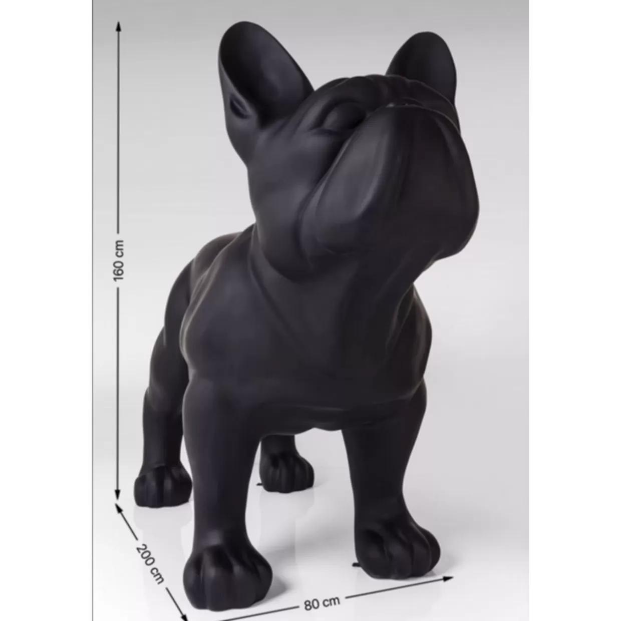 KARE DESIGN | Elemento Decorativo TOTO Teen XL Nero Opaco - Idee Regalo Creative per Ambienti Moderni, Stile Minimalista

（：：1.  2. 