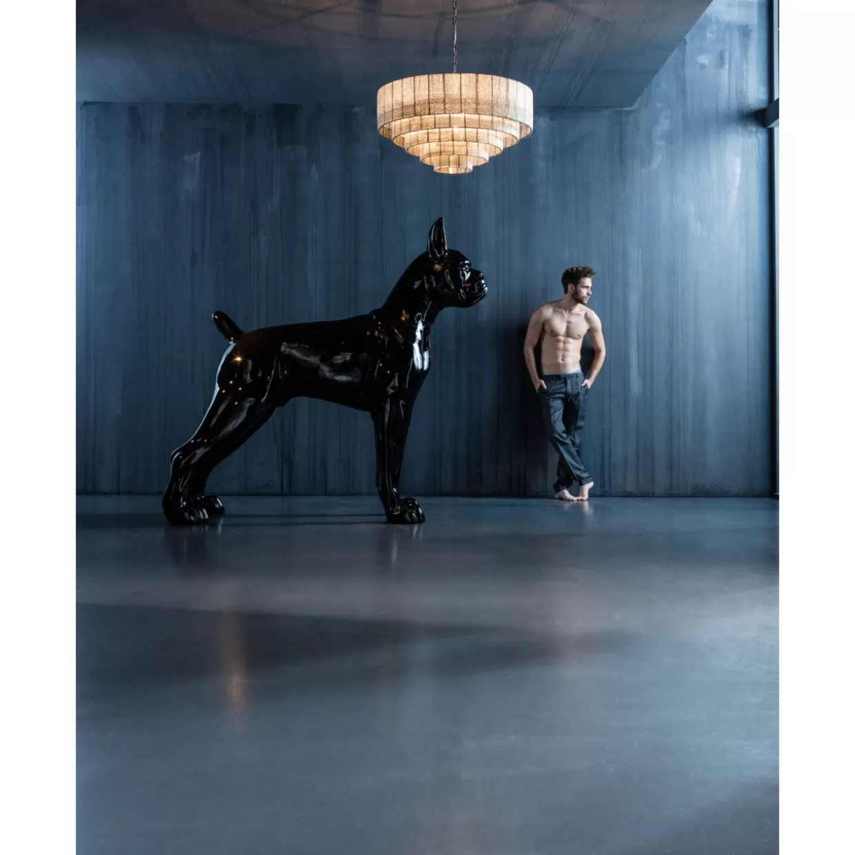 Oggetto Decorativo Moderno Toto Grande in Nero - Articolo Regalo e Arredamento per la Casa di KARE Design