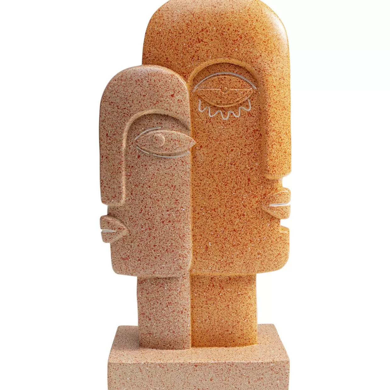 Scultura Decorativa Due Volte - Oggetto Moderno per Arredamento 28 cm KARE Design