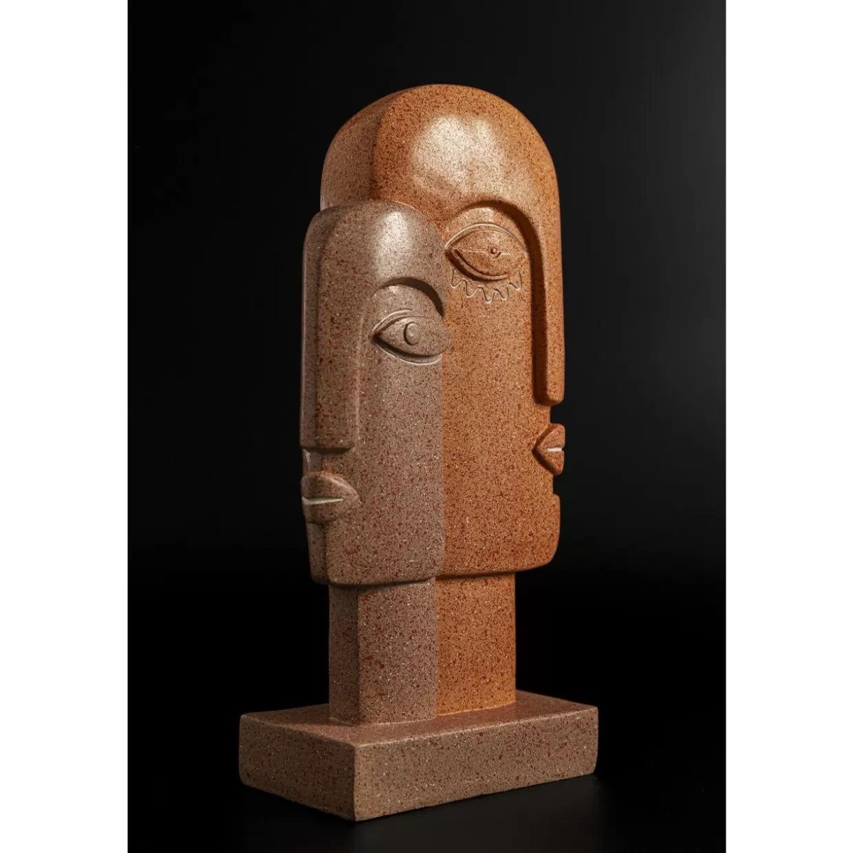 Scultura Decorativa Due Volte - Oggetto Moderno per Arredamento 28 cm KARE Design