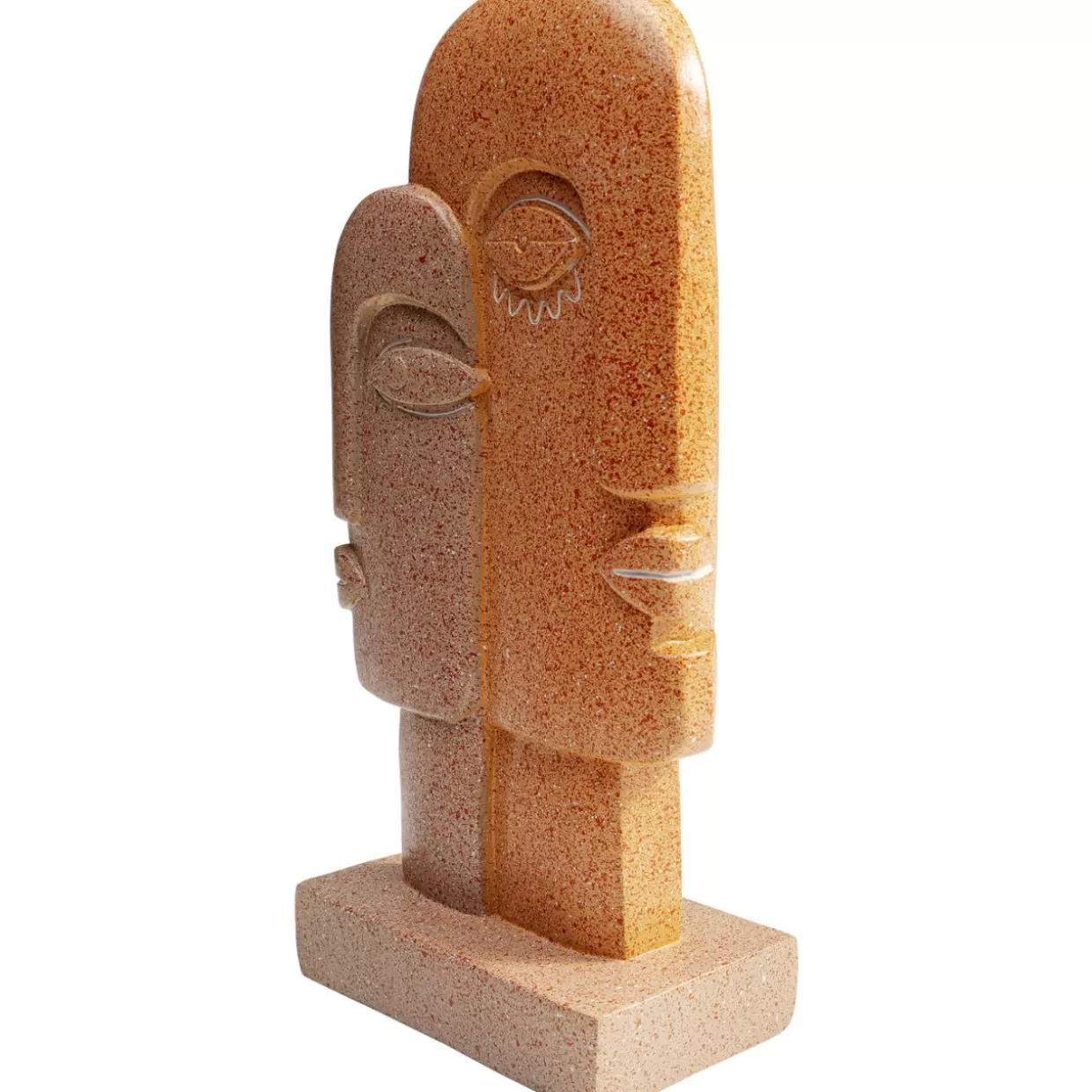 Scultura Decorativa Due Volte - Oggetto Moderno per Arredamento 28 cm KARE Design