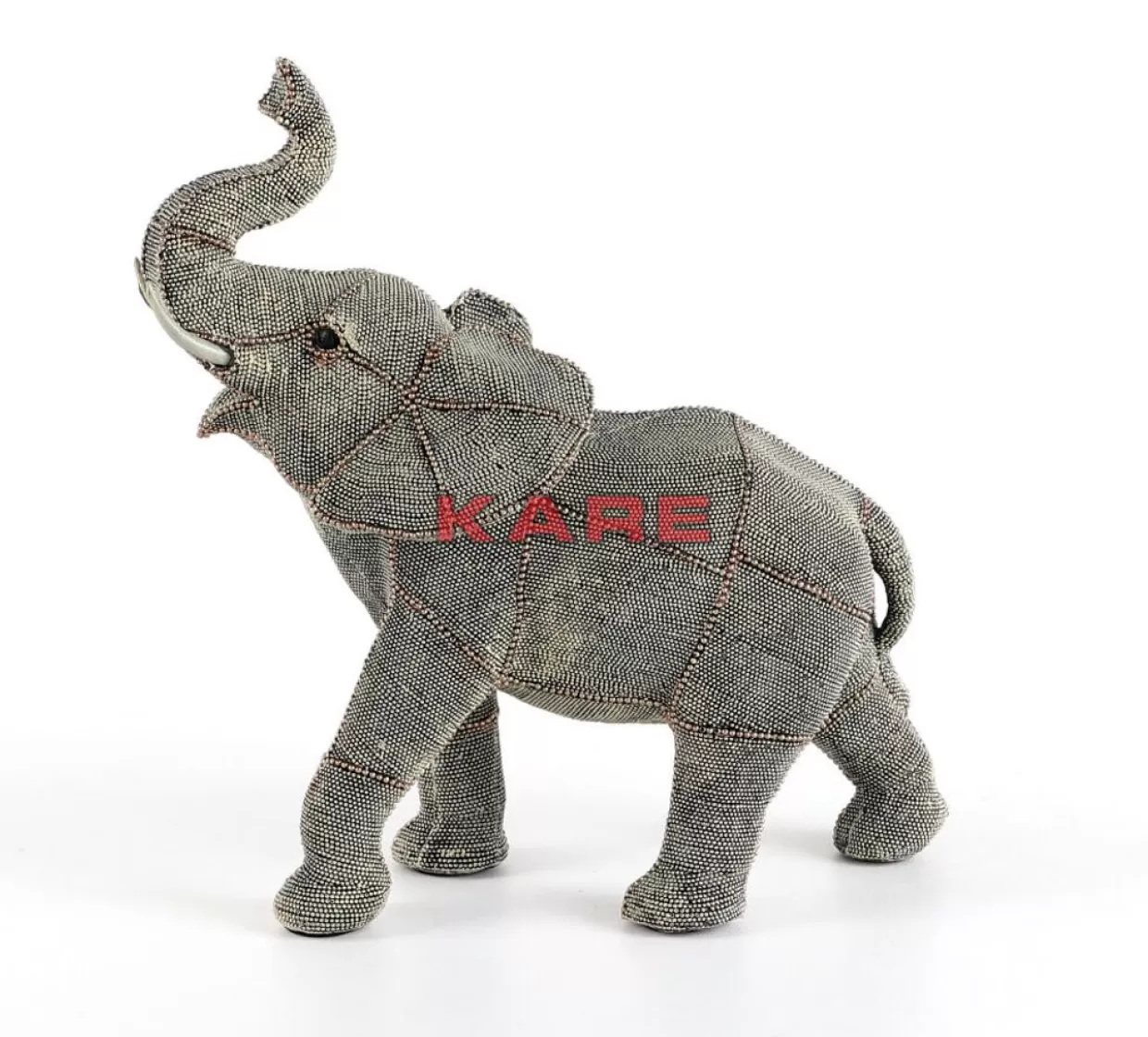 Elefante Elegante con Perle - Complemento d'Arredo KARE Design per la Casa, Regalo Originale con Stile