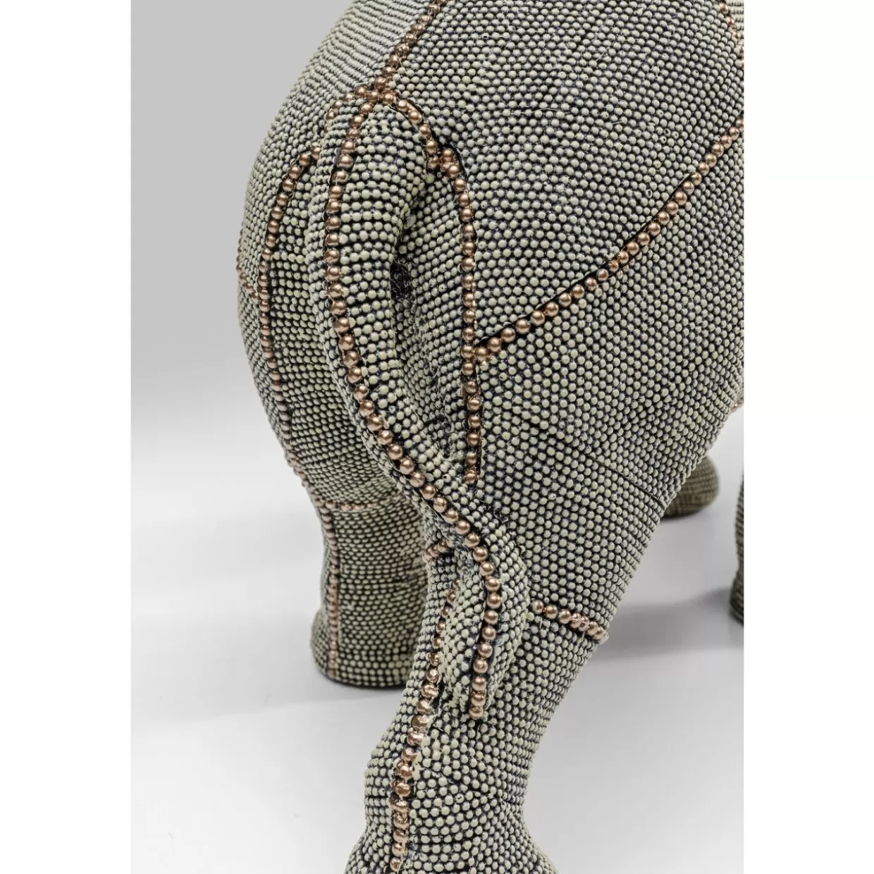 Elefante Elegante con Perle - Complemento d'Arredo KARE Design per la Casa, Regalo Originale con Stile