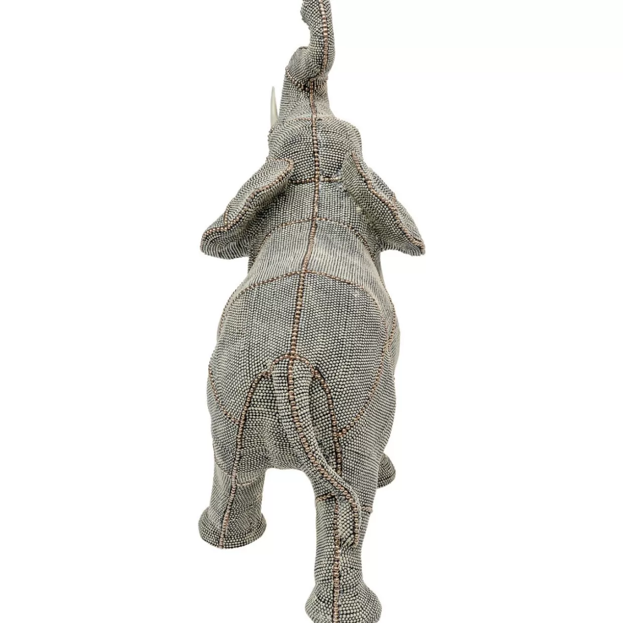 Elefante Elegante con Perle - Complemento d'Arredo KARE Design per la Casa, Regalo Originale con Stile