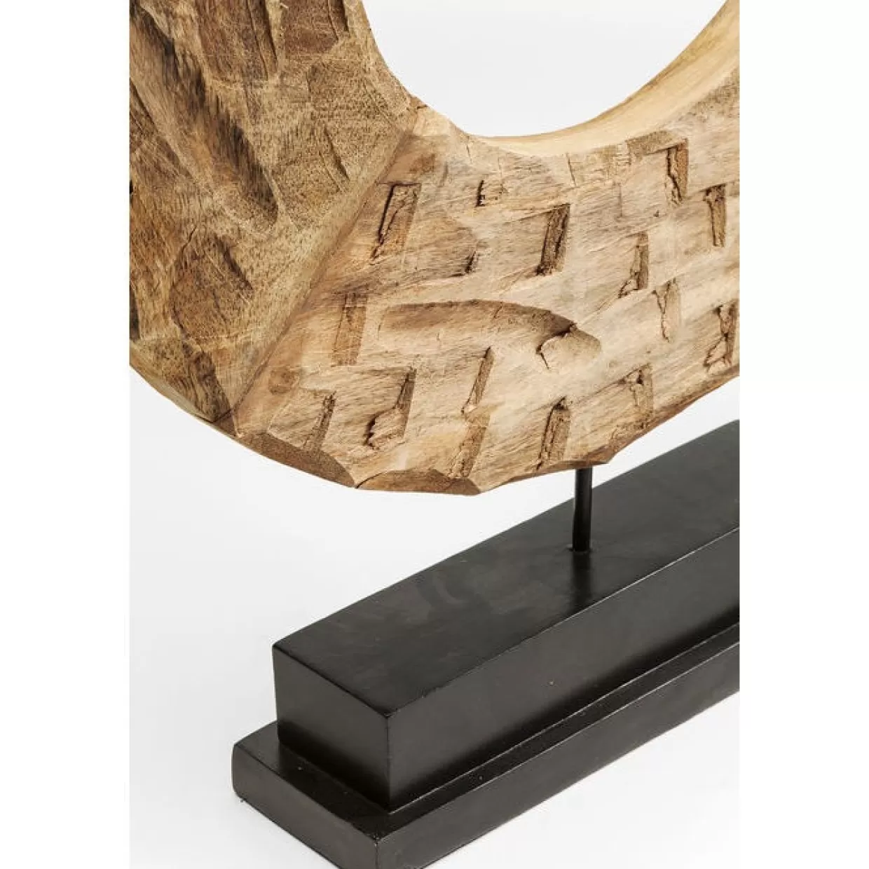 KARE Design - Anello Decorativo in Legno per la Casa, Oggetto Artistico Fatto a Mano con Stile Moderno, Ideale per Regali e Arredamento Naturale