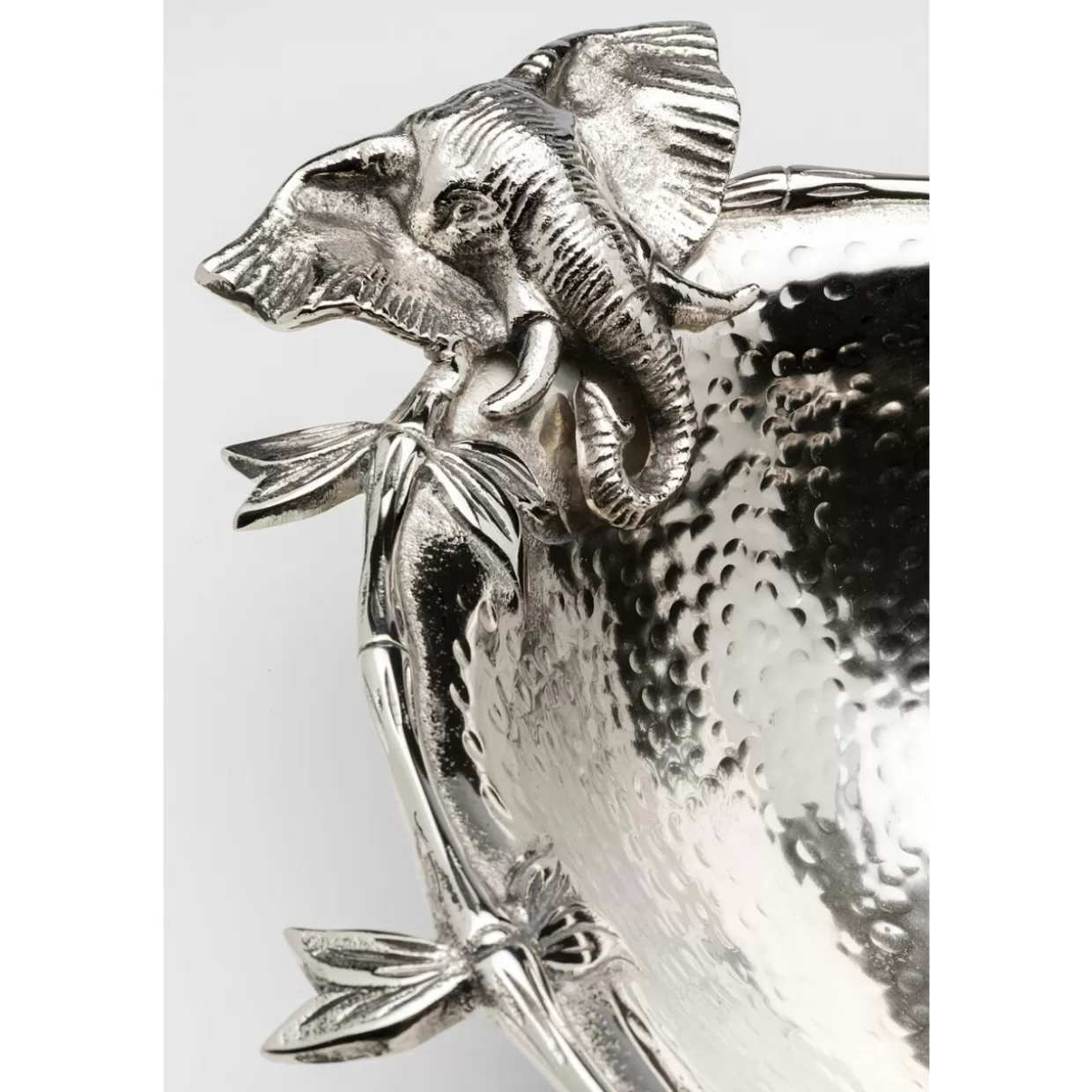 Ciotola decorativa elefanti stilizzati in resina 47x35 cm - Design artistico per arredamento moderno | Oggetti casa KARE