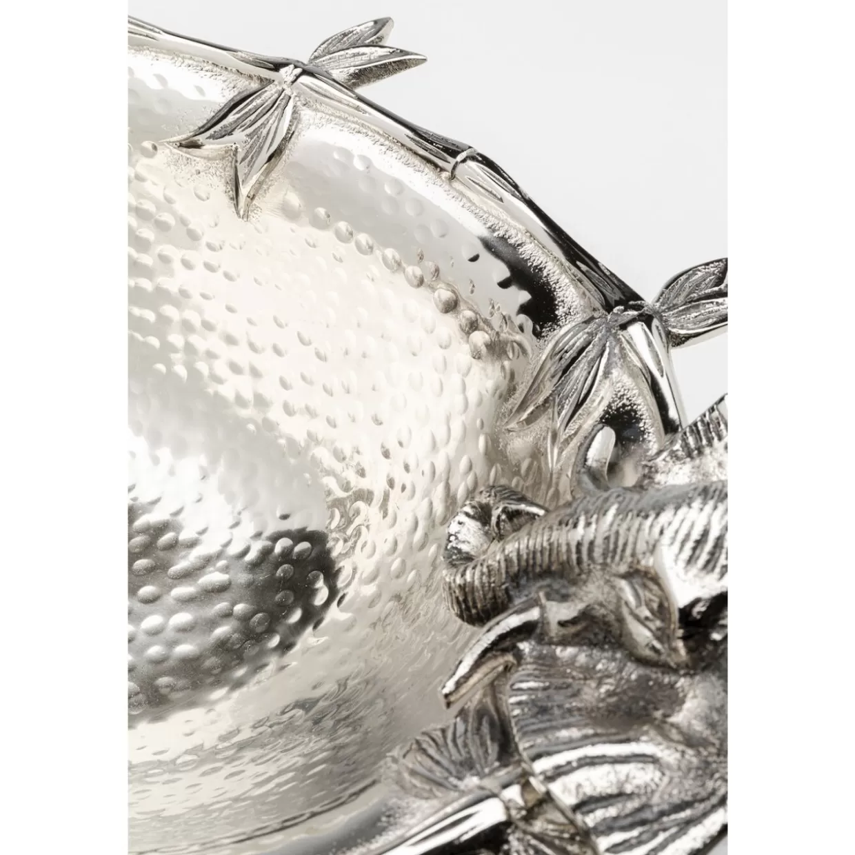 Ciotola decorativa elefanti stilizzati in resina 47x35 cm - Design artistico per arredamento moderno | Oggetti casa KARE