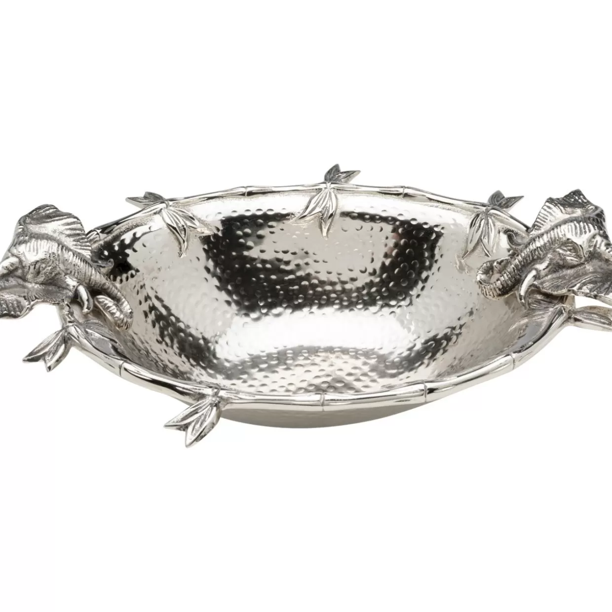 Ciotola decorativa elefanti stilizzati in resina 47x35 cm - Design artistico per arredamento moderno | Oggetti casa KARE