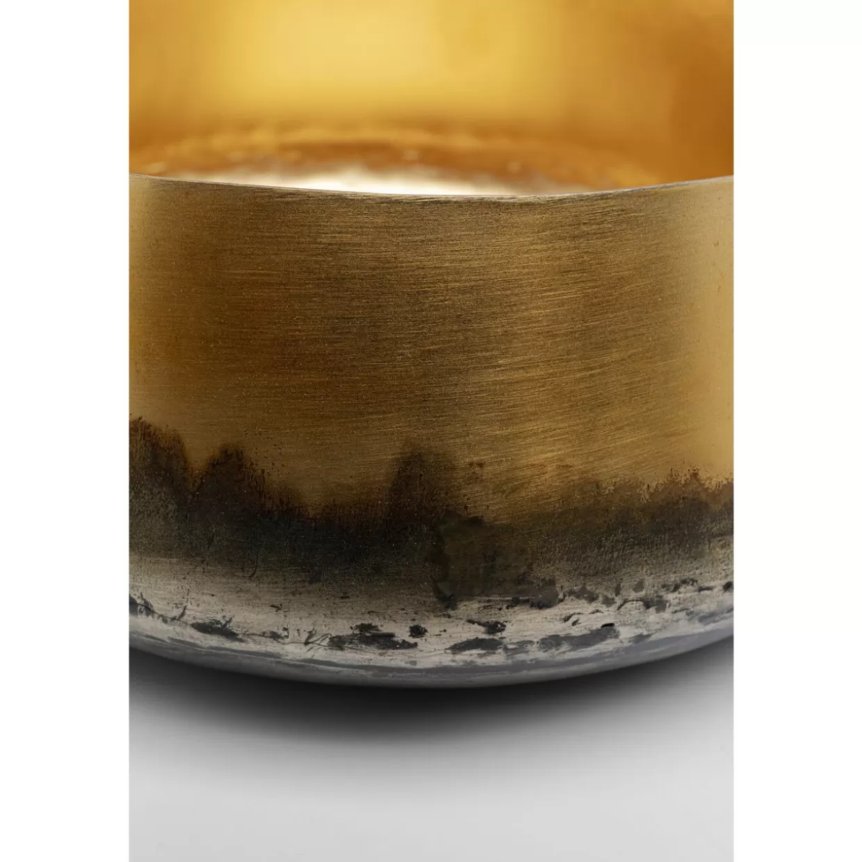 Ciotola decorativa moderna Nora in ceramica, diametro 21 cm - Design esclusivo KARE per arredare con stile - Regalo raffinato per la casa