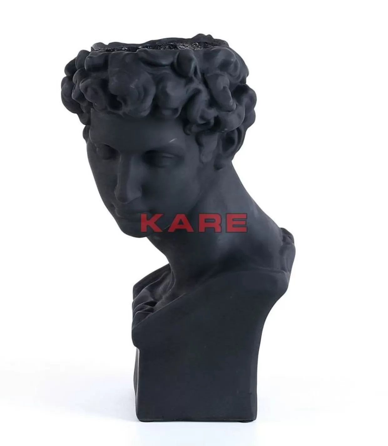 KARE Design - Vaso Organizzatore Moderno David in Nero | Soluzioni Creative per la Casa con Stile