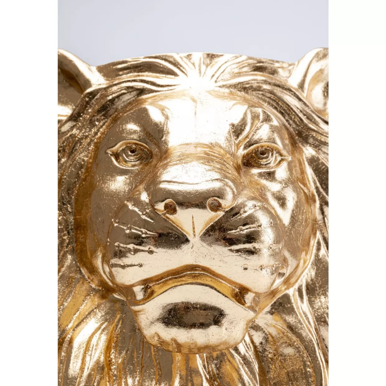 Vasi Decorativi KARE Design - Portavasi Elegante a Forma di Leone Dorato per Organizzazione Casa con Stile Moderno