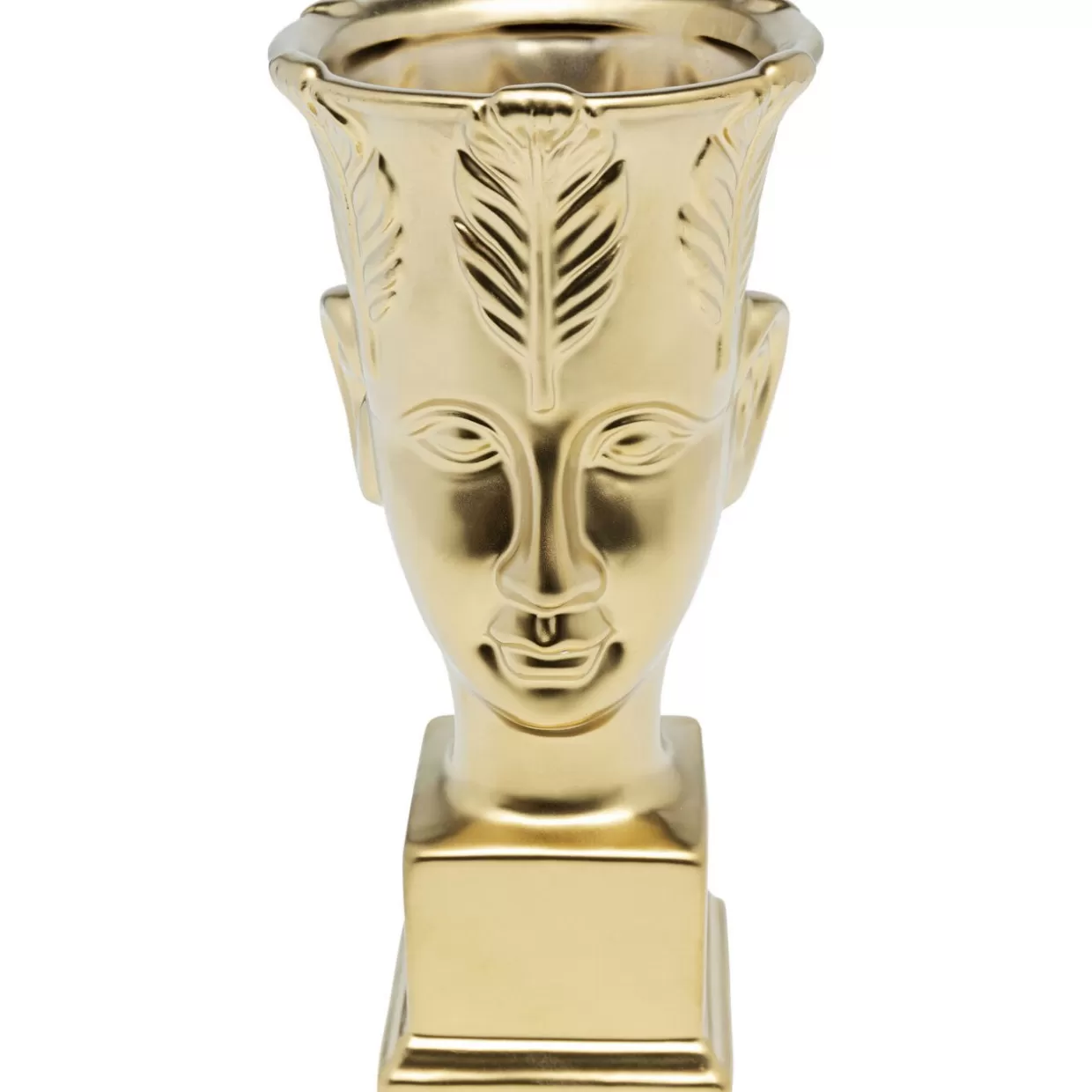 Vaso decorativo moderno Rosto - Design firmato KARE, altezza 26 cm per arredamento d'autore