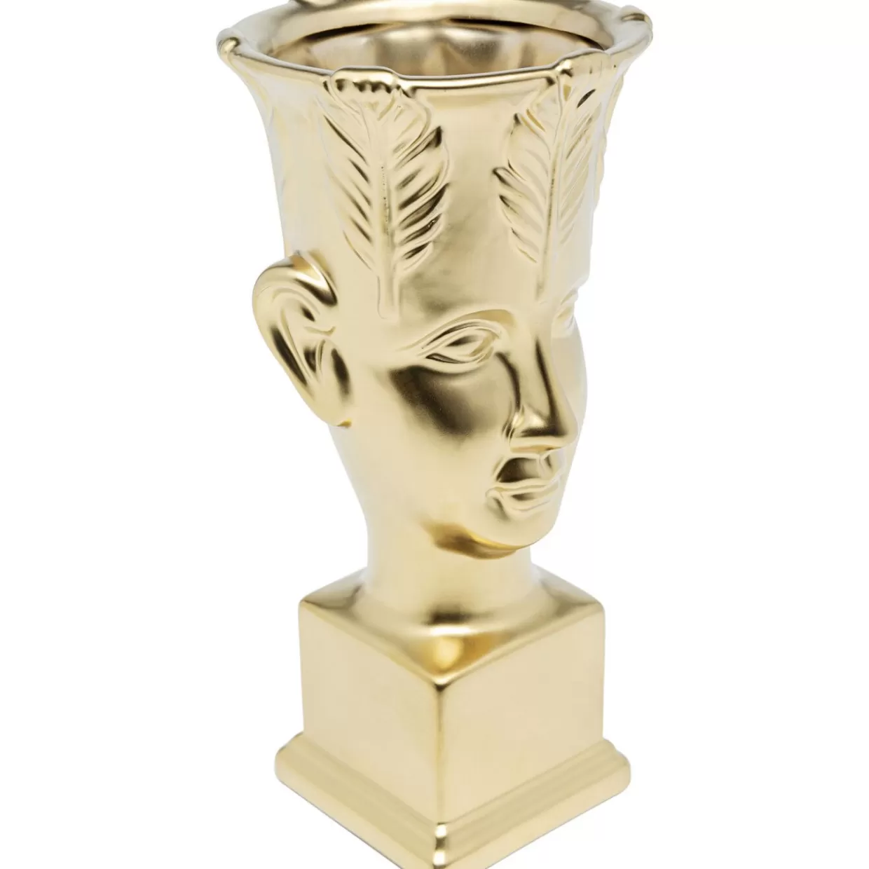 Vaso decorativo moderno Rosto - Design firmato KARE, altezza 26 cm per arredamento d'autore