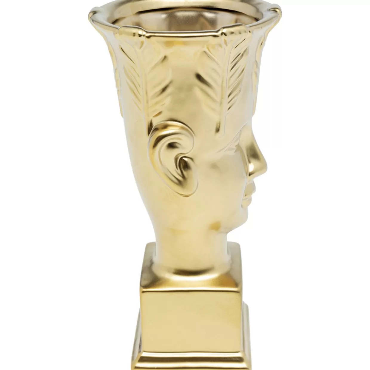 Vaso decorativo moderno Rosto - Design firmato KARE, altezza 26 cm per arredamento d'autore