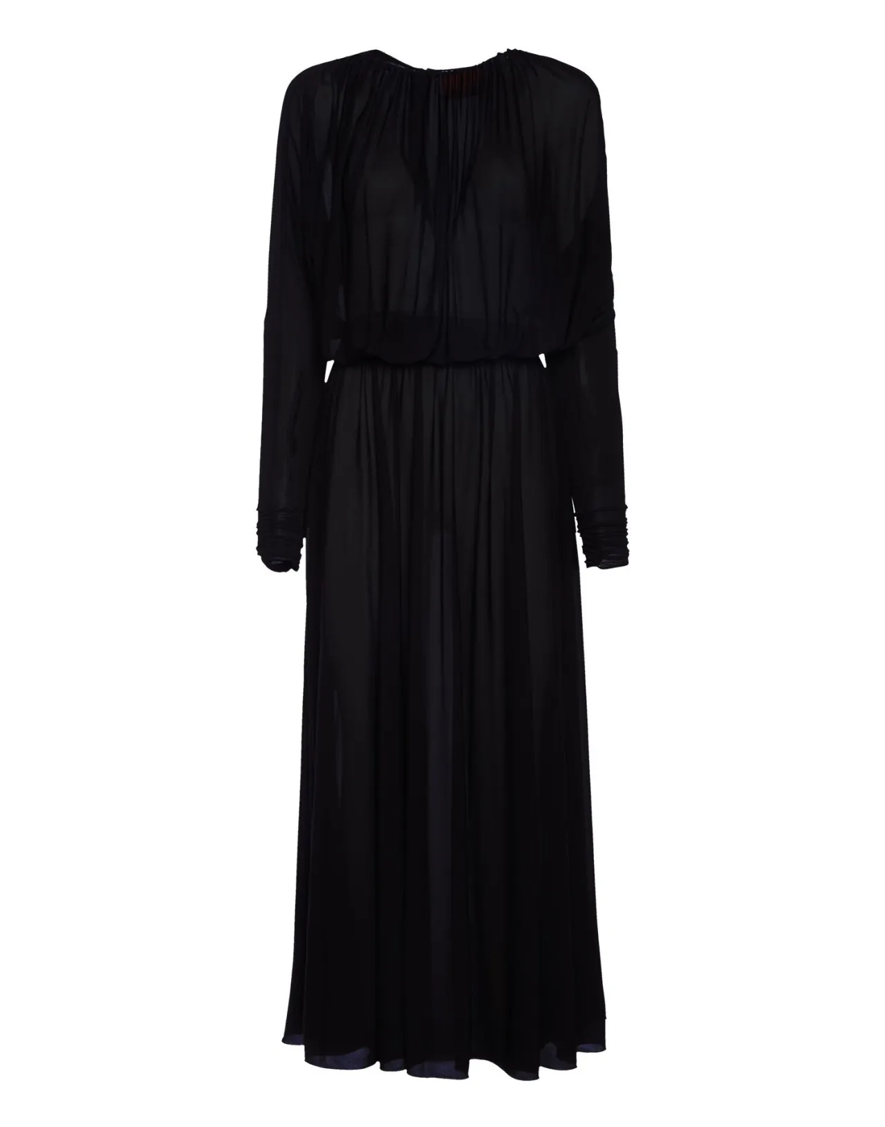 Abito Demeter in Garza Jersey - Nero Elegante by La DoubleJ | Nuova Collezione