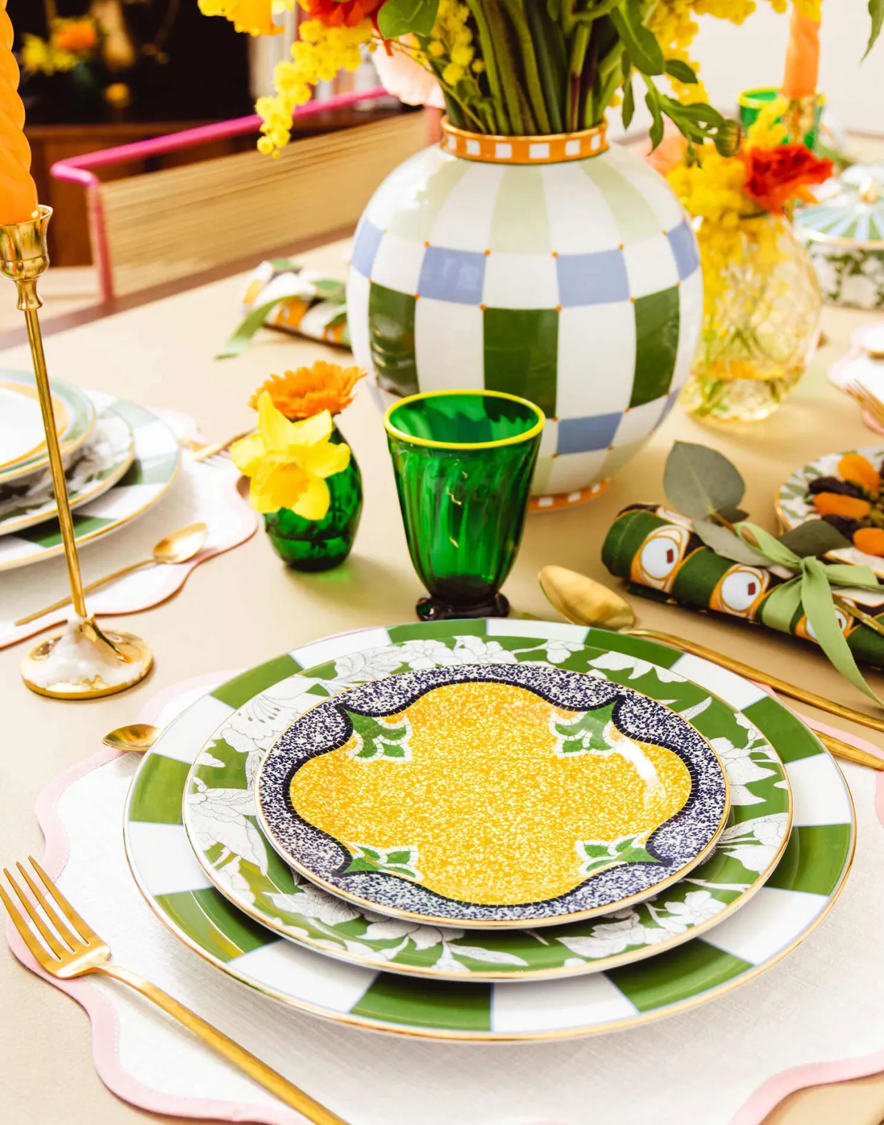 Coppia di Piatti da Dolce La DoubleJ - Collezione Graniglia in Offerta Speciale