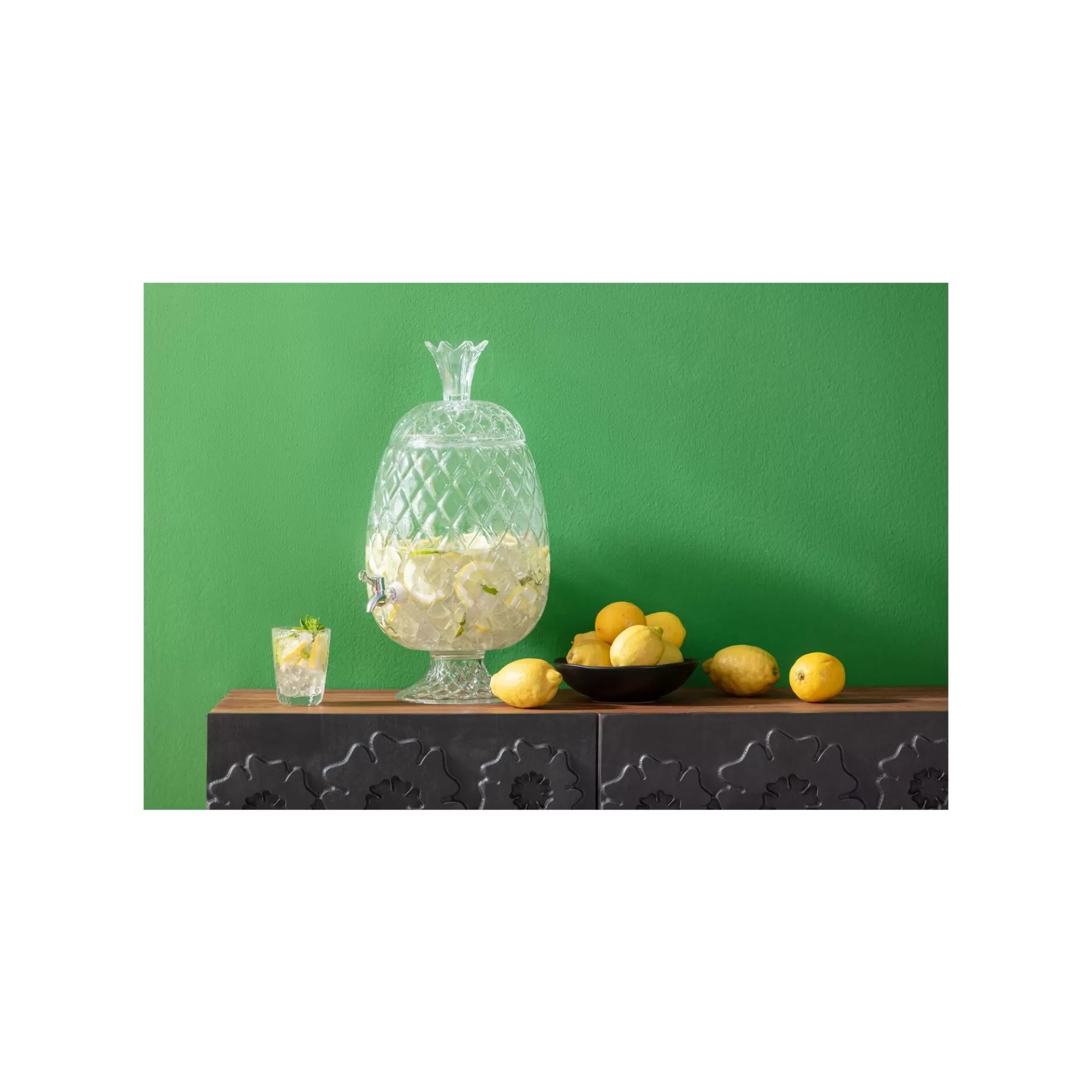 Clearance Distributeur De Boisson Ananas Transparent   Vaisselle