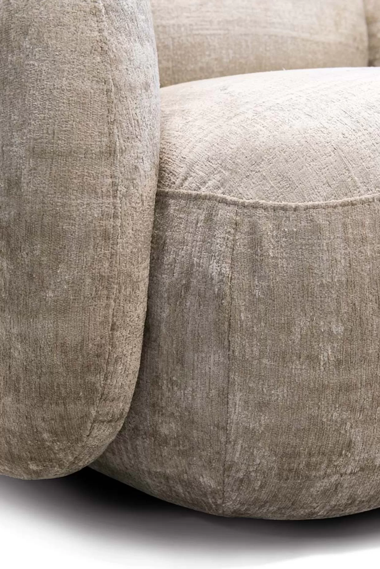 KARE Design Poltrona Dolci | Modello Brigadier 03 con Rivestimento Morbido e Design Accattivante