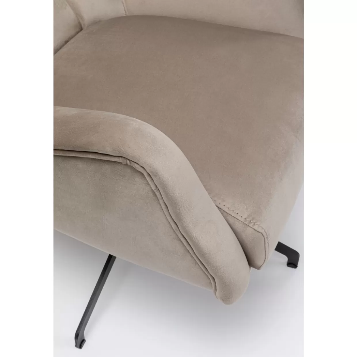 Poltrona Girevole Bellissima in Velluto Sabbia - Design KARE per Ambienti Eleganti e Confortevoli 

(Note: This version maintains SEO-friendly elements while incorporating natural Italian phrasing. The structure shifts focus to comfort and elegance, uses localized color terminology (