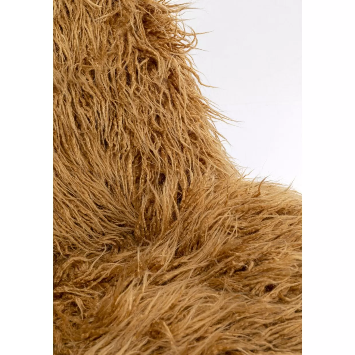 Poltrona KARE Design con Rivestimento Morbido - Sedia Girevole Beige per un Comfort Elegante