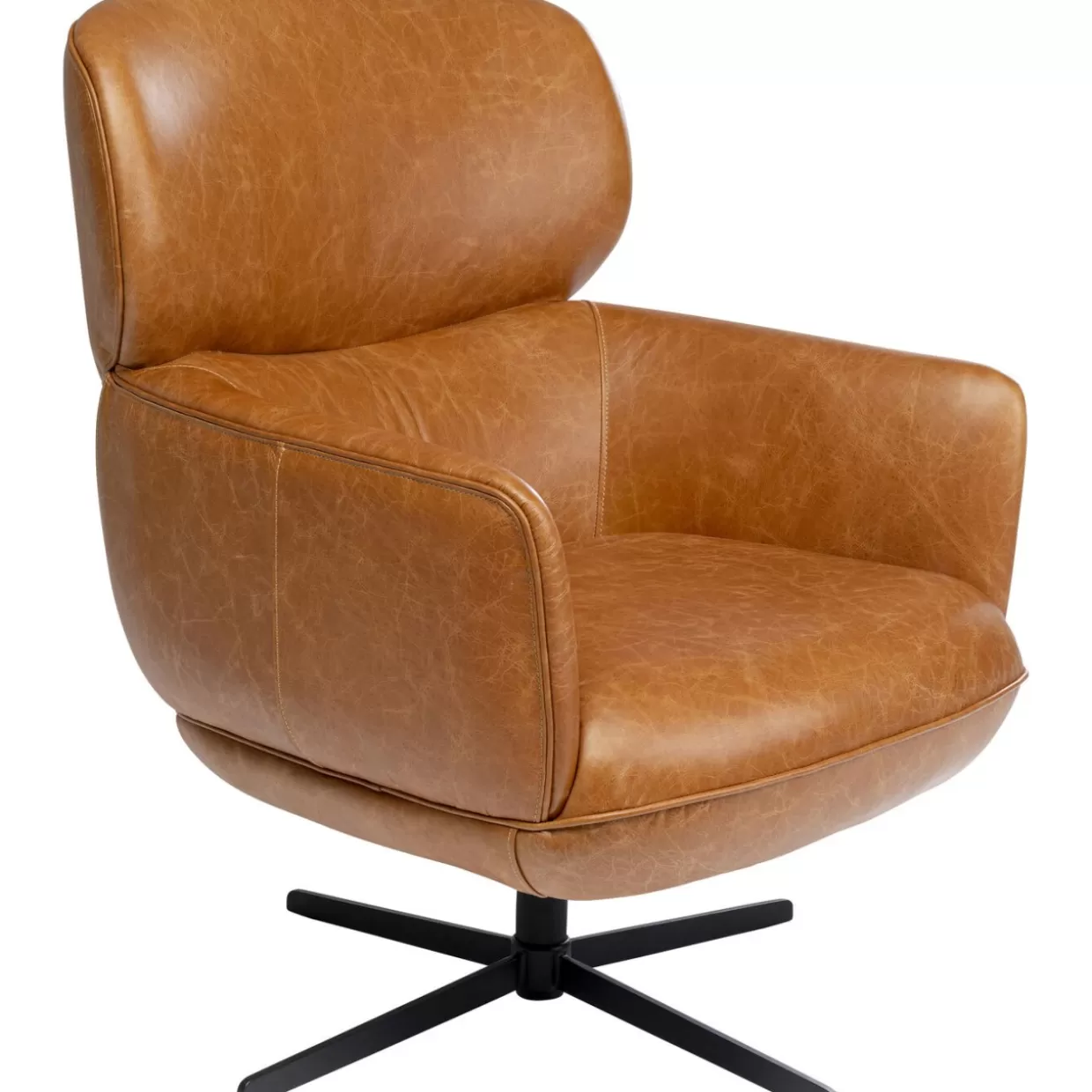 KARE Design Poltrona Girevole Ottawa - Confortevole e Moderna per il Soggiorno