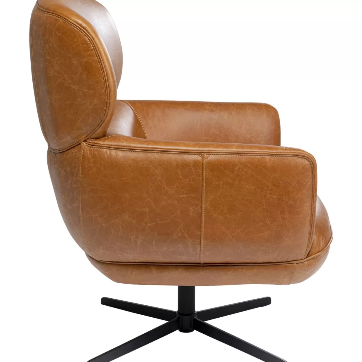 KARE Design Poltrona Girevole Ottawa - Confortevole e Moderna per il Soggiorno