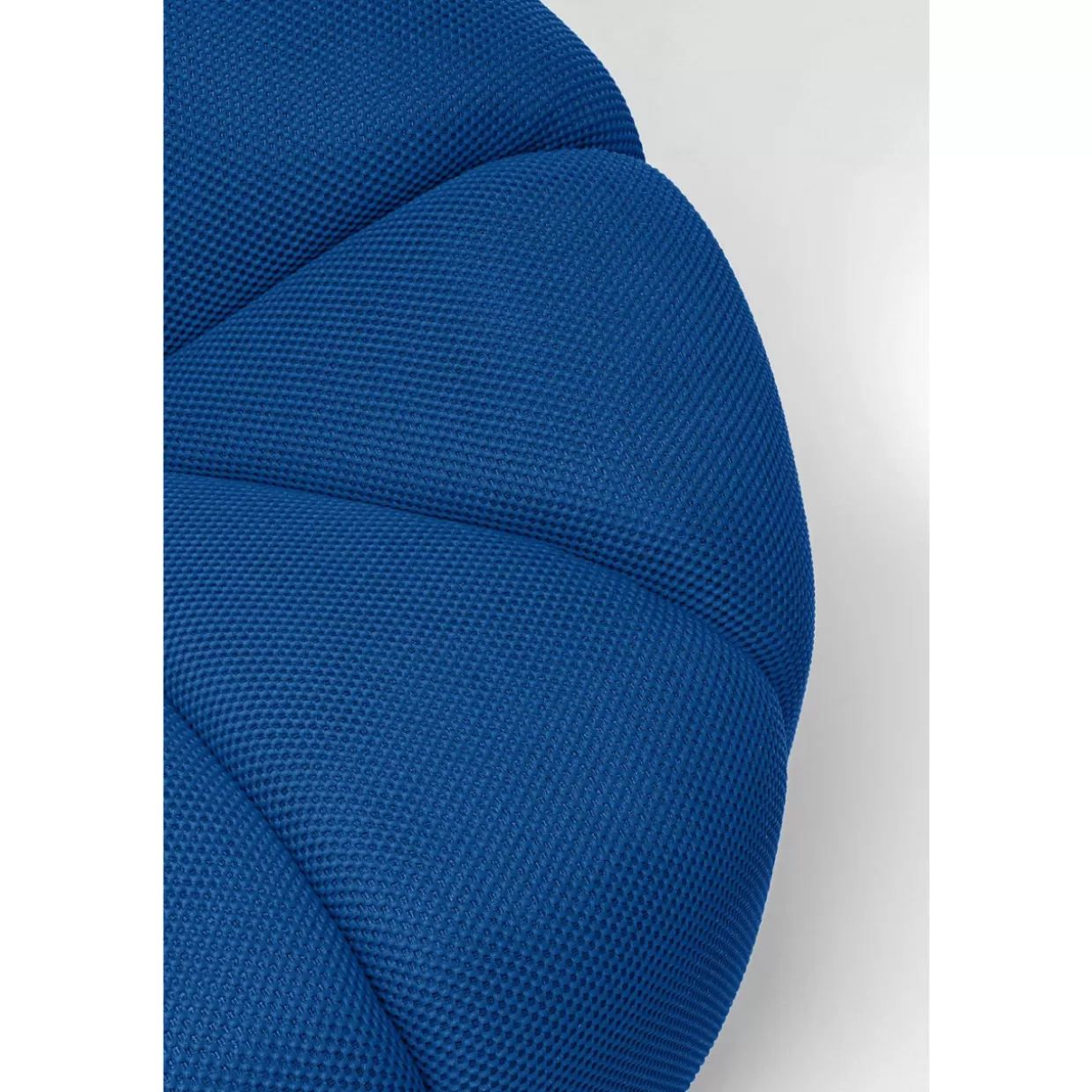Poltrona Girevole Peppo Lounge - Design Moderno con Rivestimento in Tessuto Comodo, Tonalità Blu Accattivante